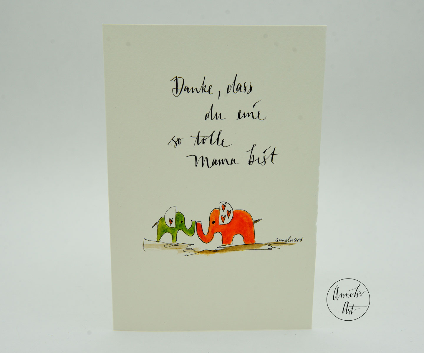 Personalisierte Grußkarte zum Muttertag | handgefertigt | Danke, dass du eine so tolle Mama bist!