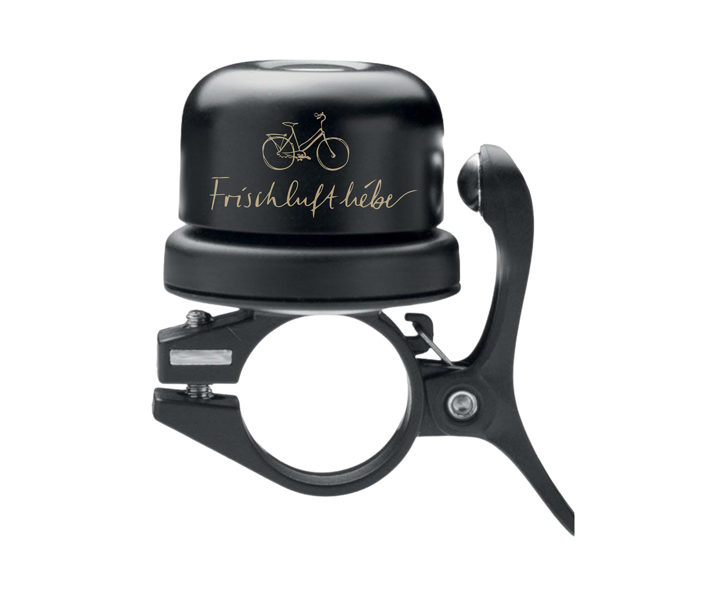 Laute Fahrradklingel mit Tracker für "Apple Wo ist?" mit besonderem Design